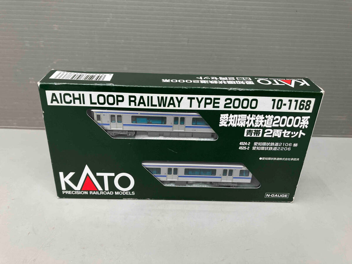 KATO 10-1168 愛知環状鉄道2000系電車 青帯 2両セット 動作確認済み カトー Ｎゲージ_画像1