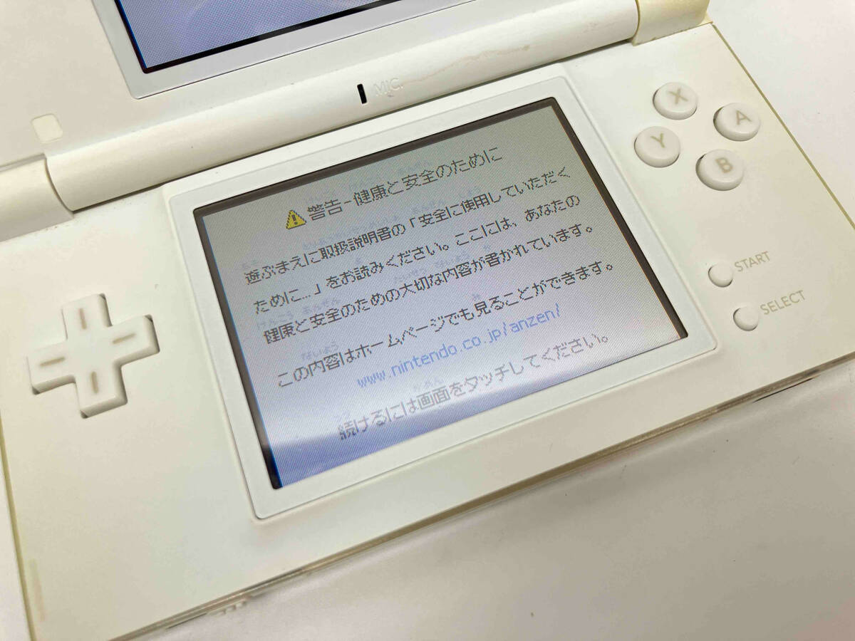 ジャンク ニンテンドーDS Lite:クリスタルホワイト_画像8