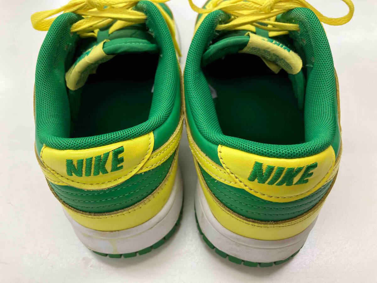 NIKE スニーカー DV0833-300 ダンク ロー ”リバース ブラジル” 27cm グリーン×イエロー系 ナイキ_画像3