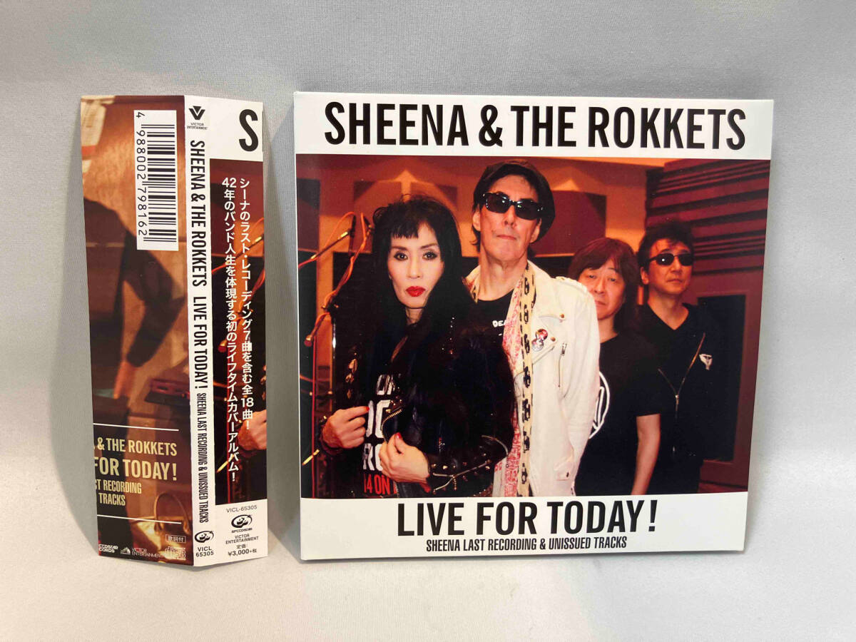 SHEENA & THE ROKKETS CD LIVE FOR TODAY!-SHEENA LAST RECORDING & UNISSUED TRACKS-_画像1
