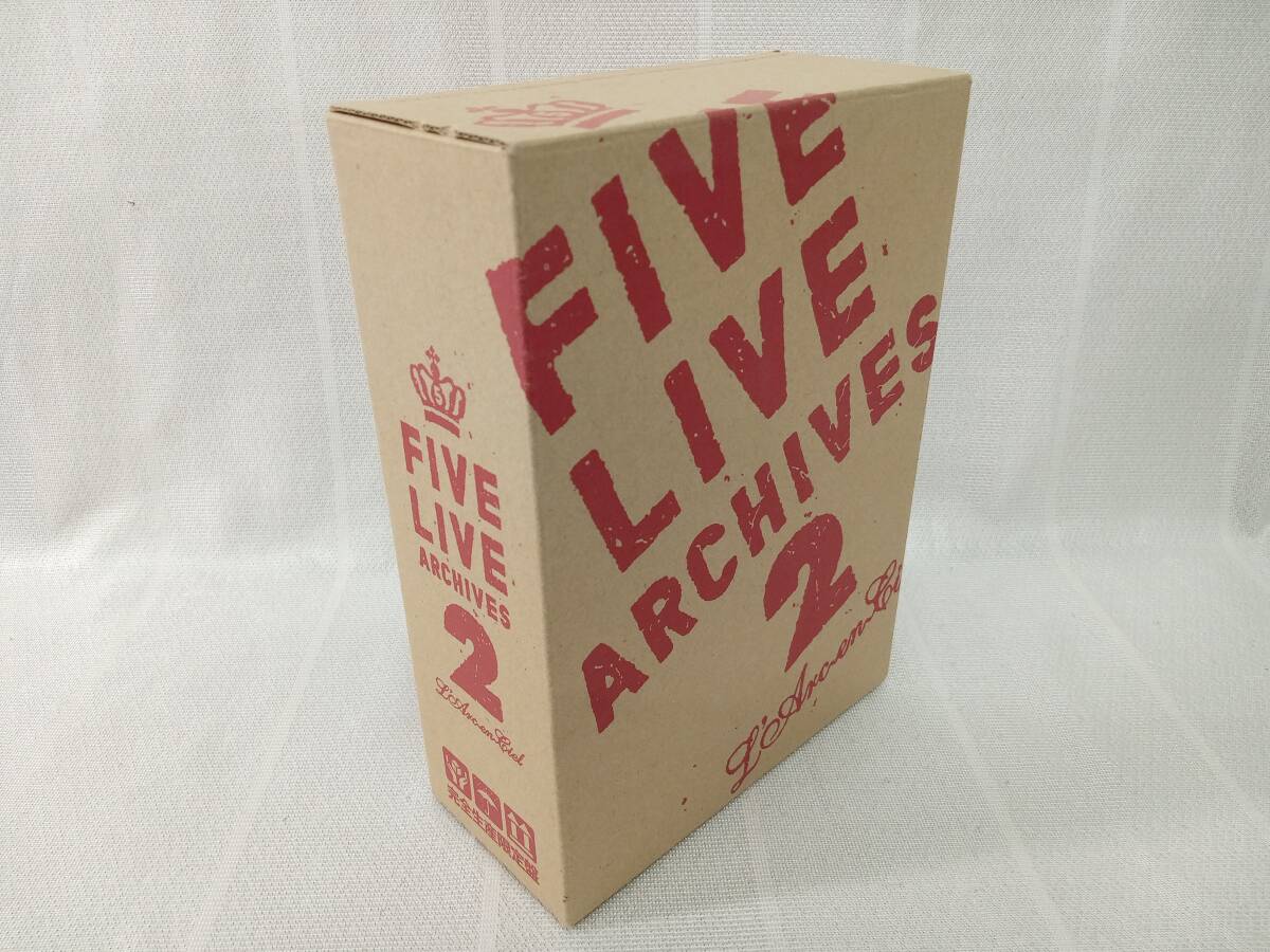 L'Arc～en～Ciel DVD FIVE LIVE ARCHIVES 2 店舗受取可_画像1