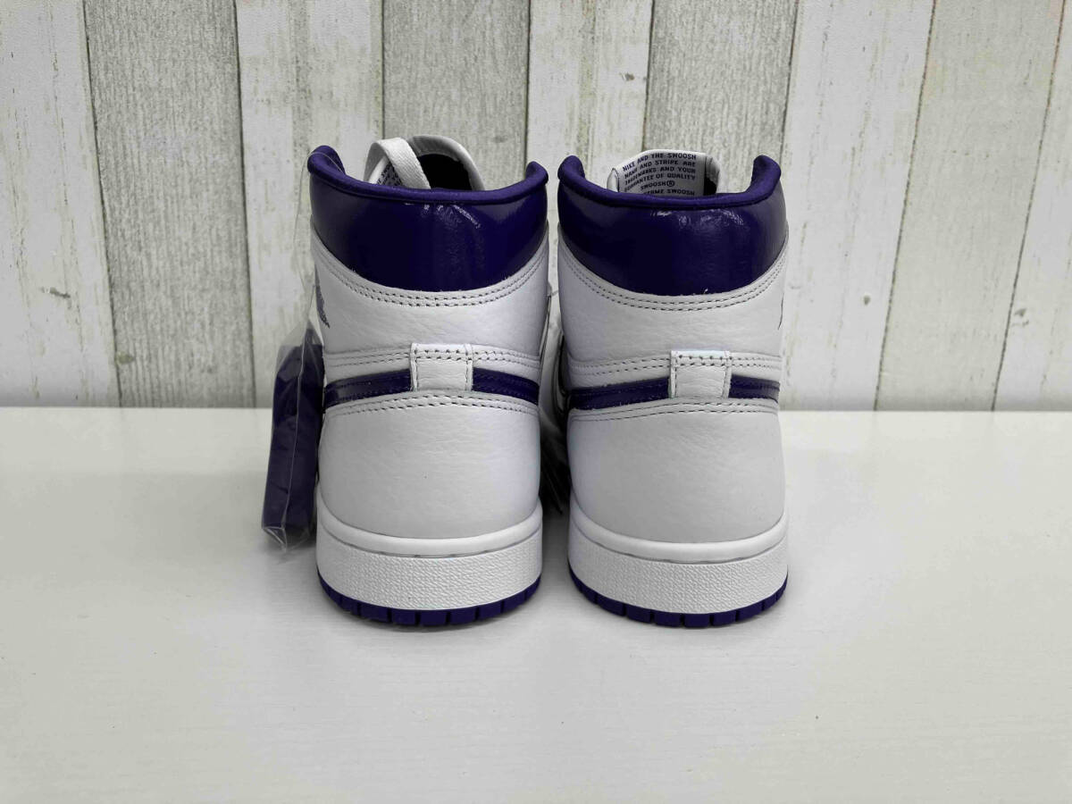 [黒タグ付・未使用] NIKE WMNS AIR JORDAN 1 HIGH OG ”Court Purple” エアジョーダンワンハイオージーコートパープル 24cm CD0461-151_画像3