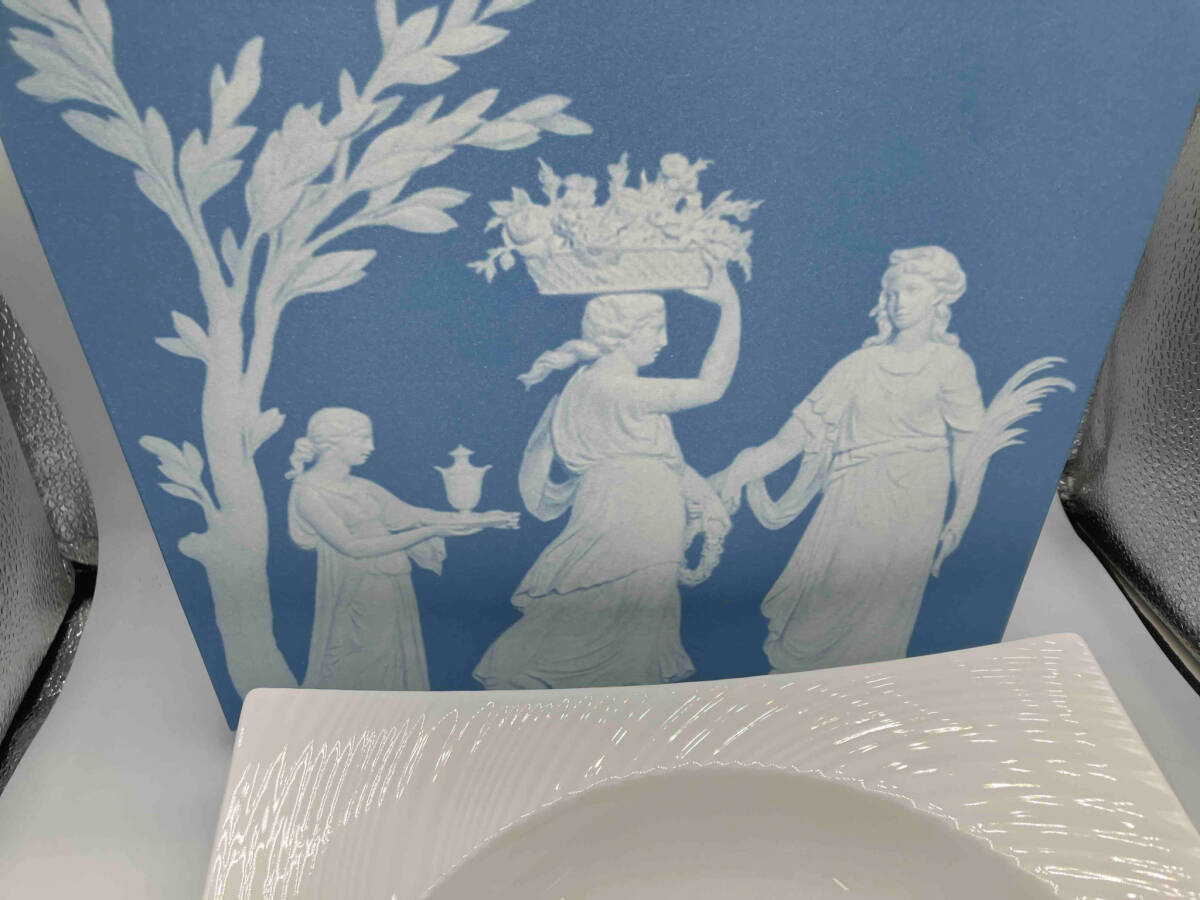 WEDGWOOD プレート 皿　洋食器　箱付き　ボウル　ホワイト_画像4