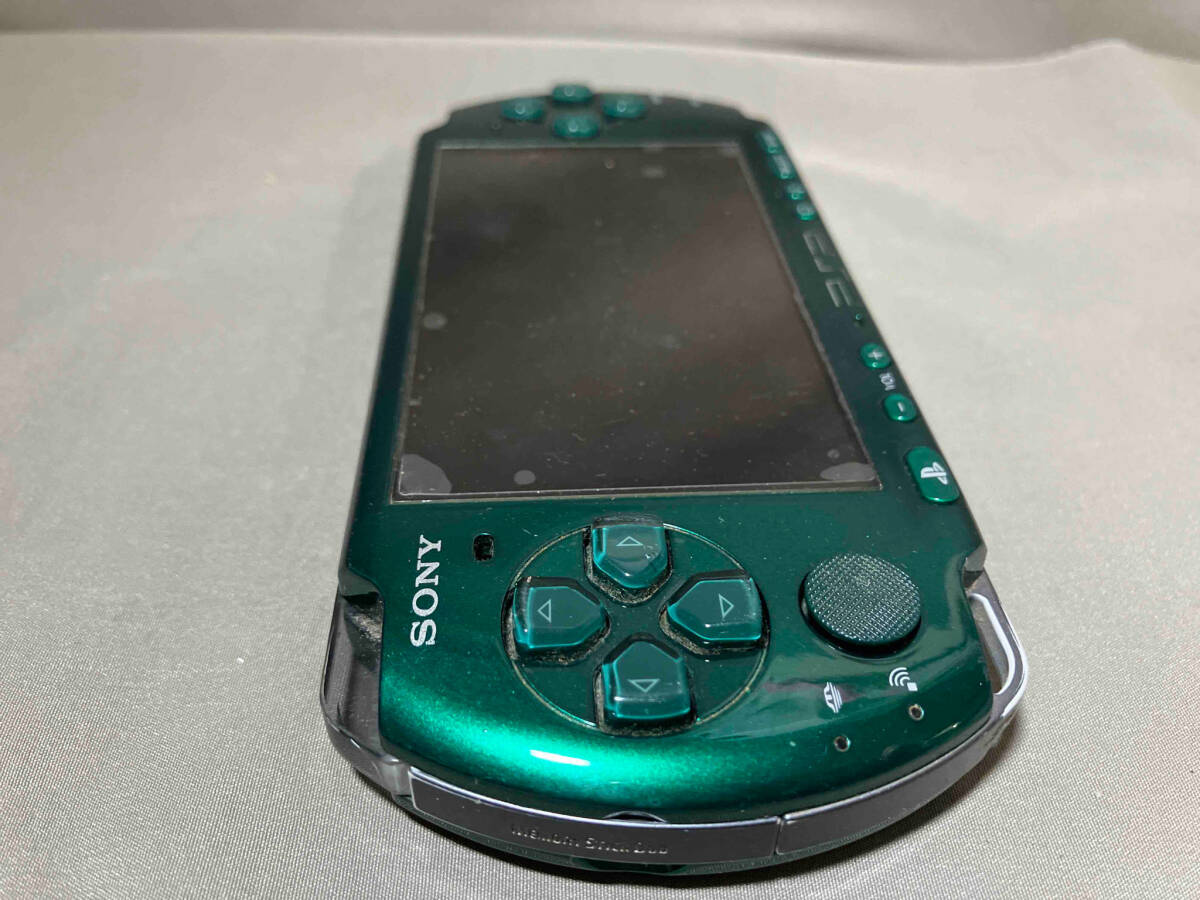 ジャンク PSP-3000 スピリテッドグリーン※動作確認済み_画像3