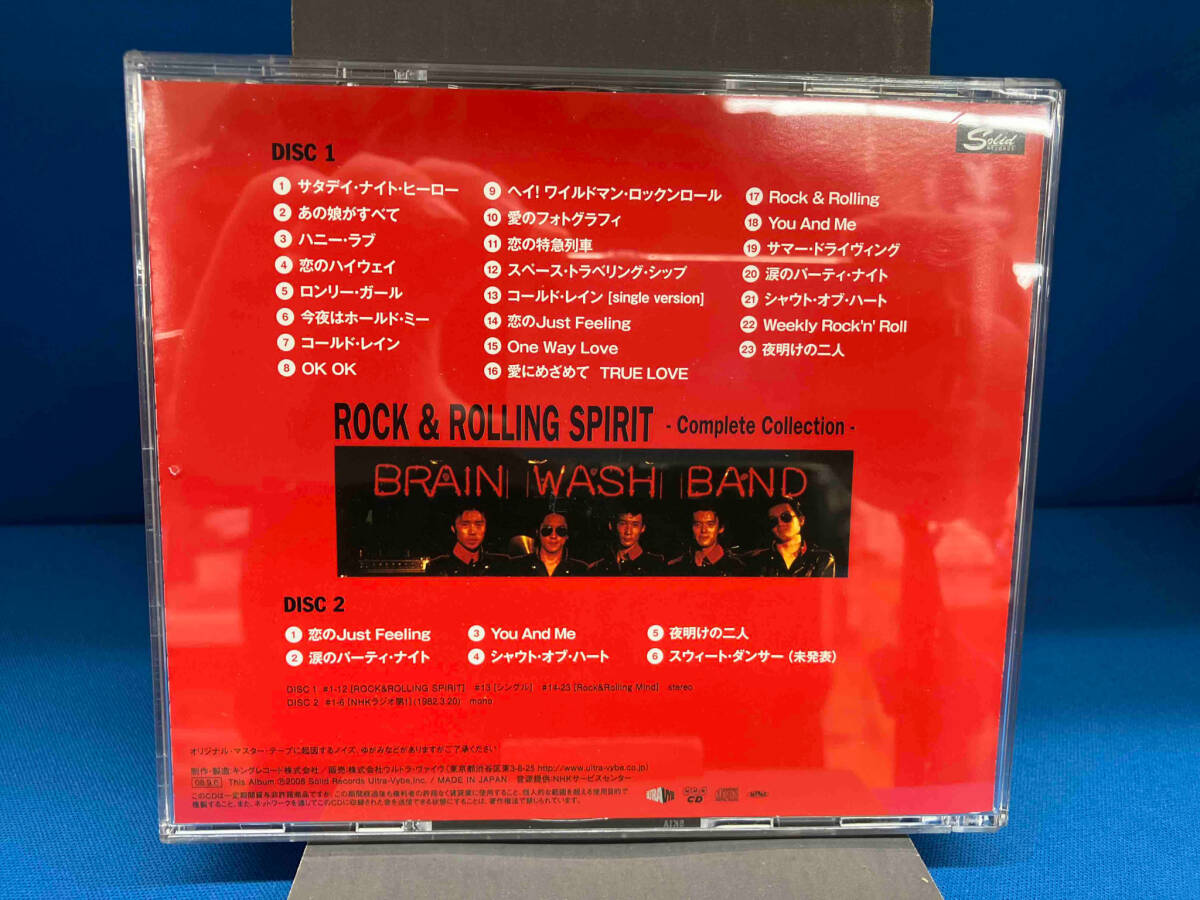 BRAIN WASH BAND CD ROCK&ROLLING SPIRIT_画像2