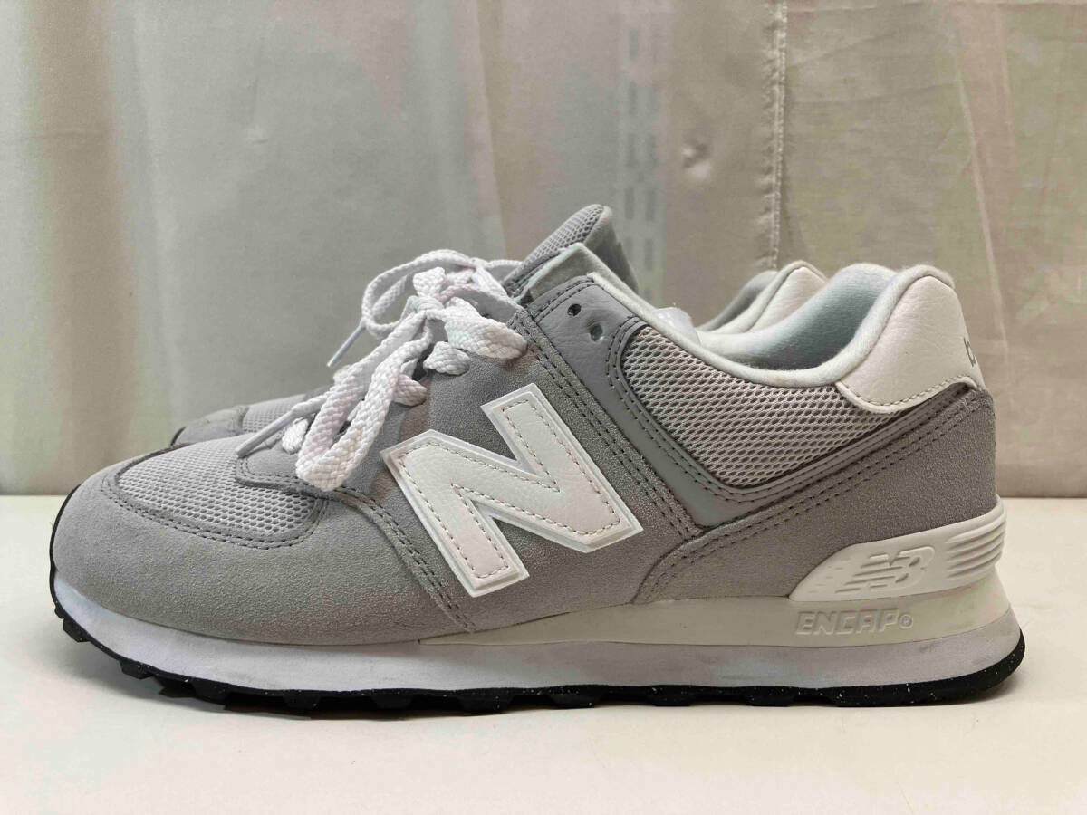 new balance ニューバランス U574BGE メンズスニーカー 27cm ライトグレー_画像2