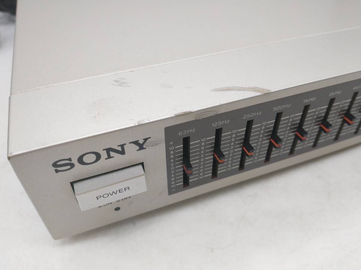 ジャンク SONY グラフィックイコライザー SEH-22の画像4