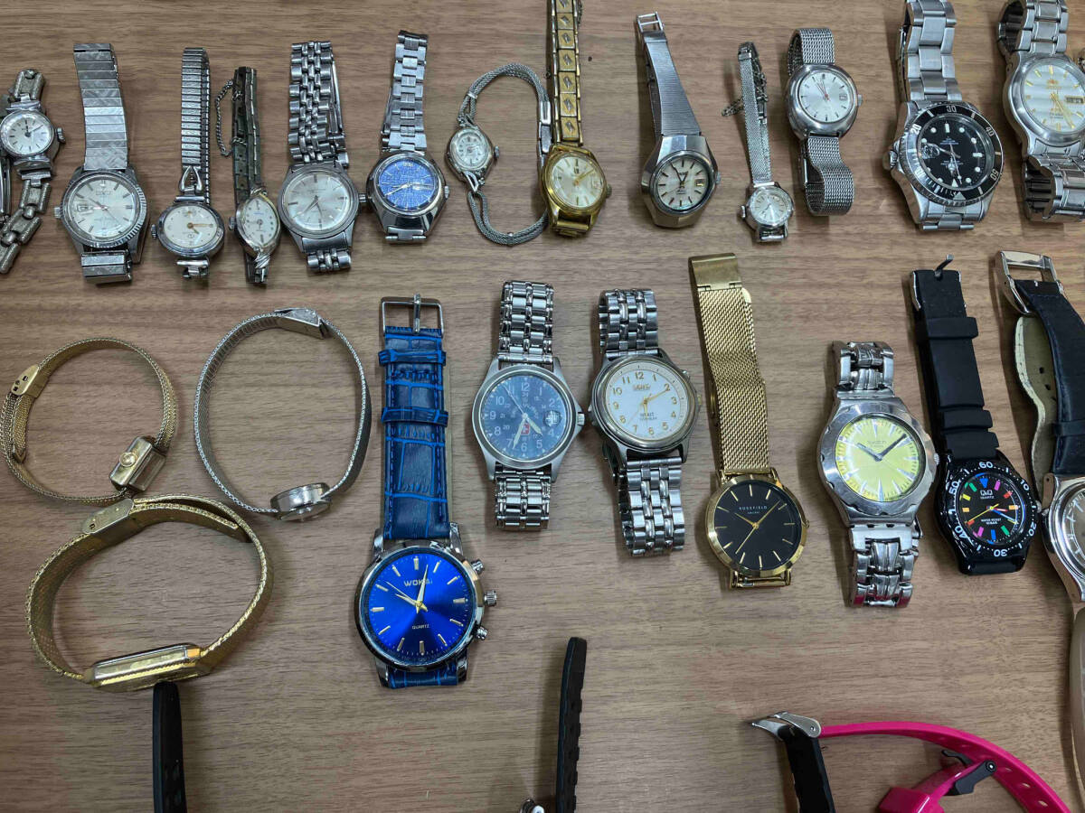 ジャンク 腕時計 まとめ売り 50点 RENOMA、GUESS、SEIKO、SWATCH、CASIO、FolliFollie、ORIENT等_画像5