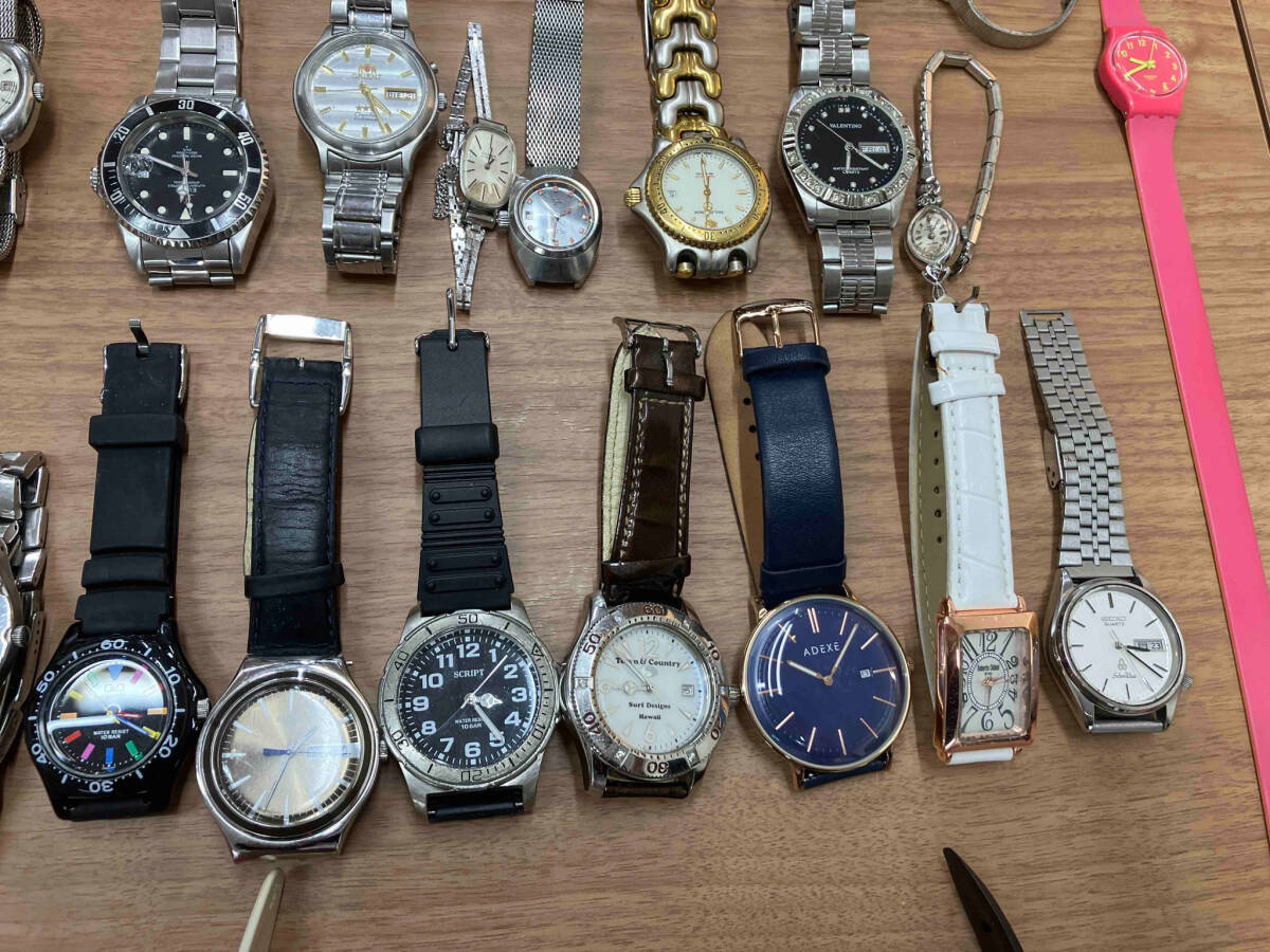 ジャンク 腕時計 まとめ売り 50点 RENOMA、GUESS、SEIKO、SWATCH、CASIO、FolliFollie、ORIENT等_画像6