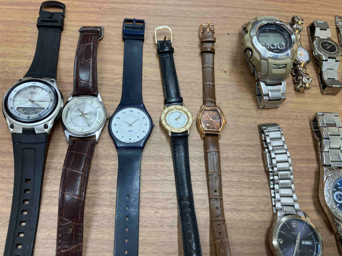ジャンク 腕時計 まとめ売り 30点 CASIO、FolliFollie、SEIKO、SWATCH、ALBA等の画像7