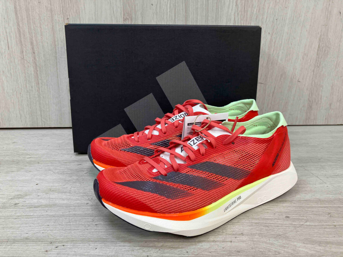 【保存版】 【タグ付き】adidas ADIZERO 23.0cm ランニングシューズ セン タクミ アディゼロ IG8207 W 10 SEN TAKUMI 23.0cm