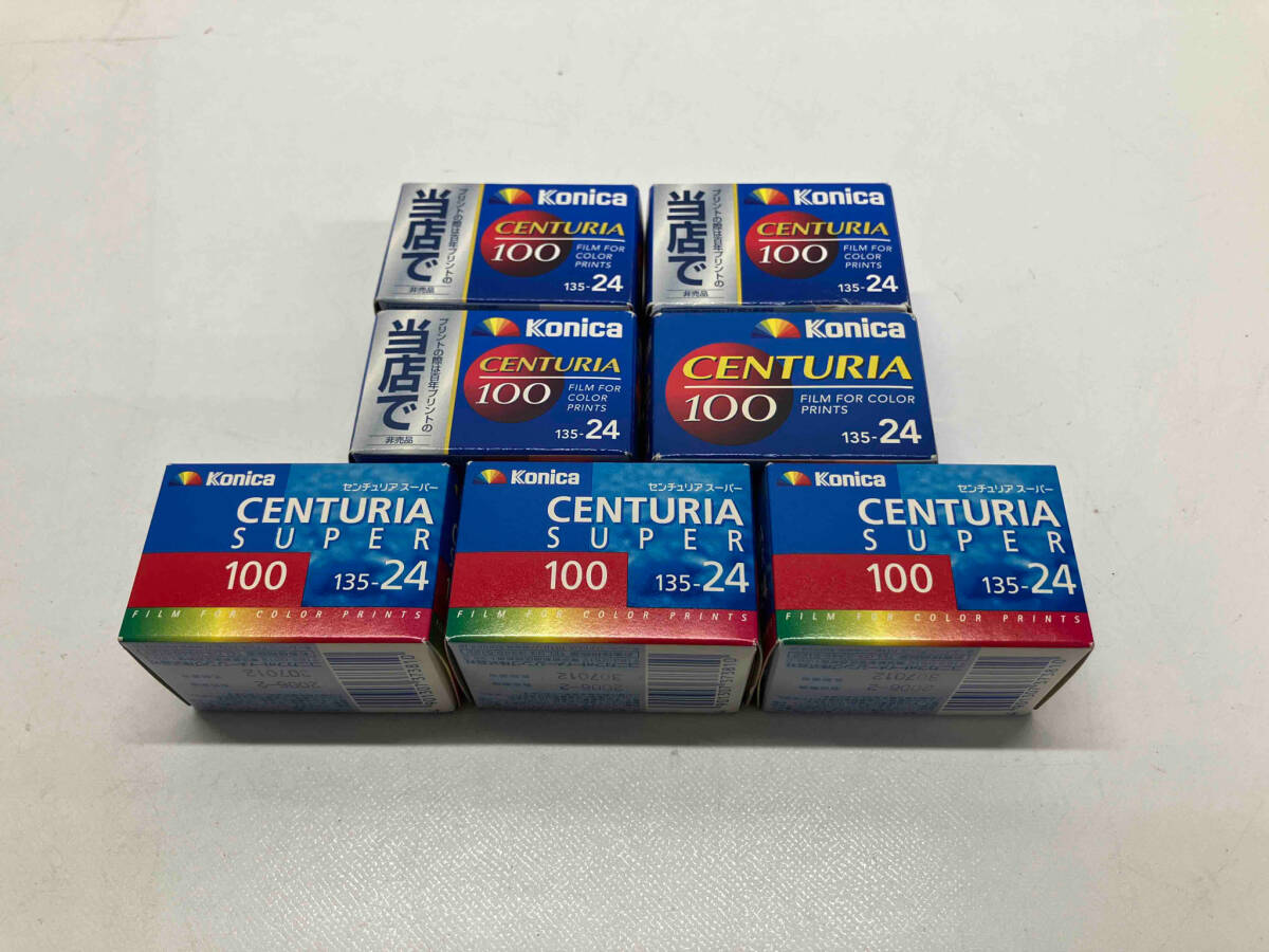 ジャンク 未開封品 全て期限切れ Konica コニカ CENTURIA SUPER センチュリア スーパー 135-24の画像1