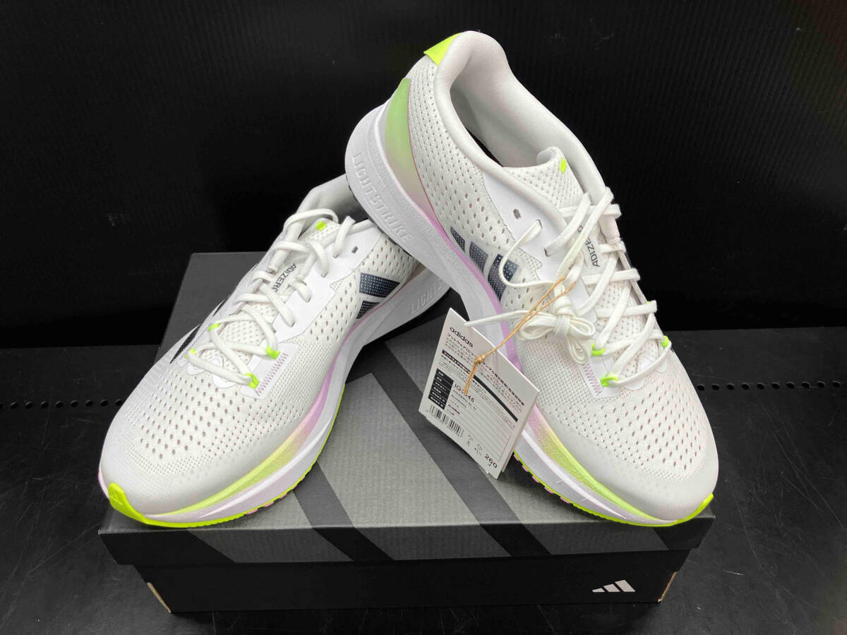 上質で快適 SL ADIZERO adidas 【未使用品 26.0cm】 W シューズ ジョギング ランニング アディゼロ アディダス IG3345 25.5cm以上