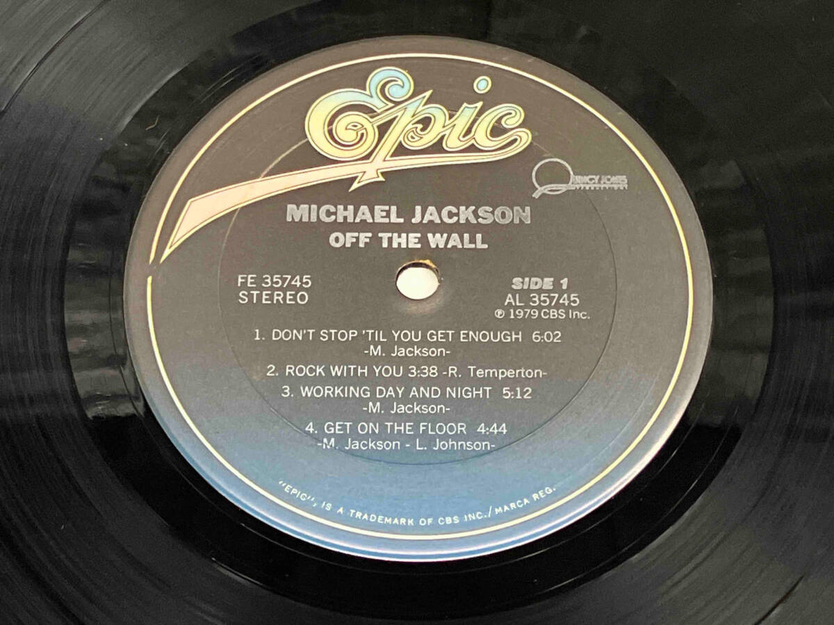 【LP盤】 MICHAEL JACKSON/マイケル・ジャクソン OFF THE WALL FE35745 US盤 店舗受取可の画像6