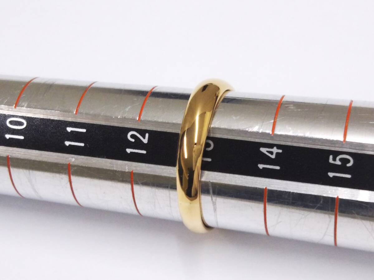 人気No.1 15300円 総重量約3.2g リング ゴールド 【クリーニング済】K20 イエローゴールド