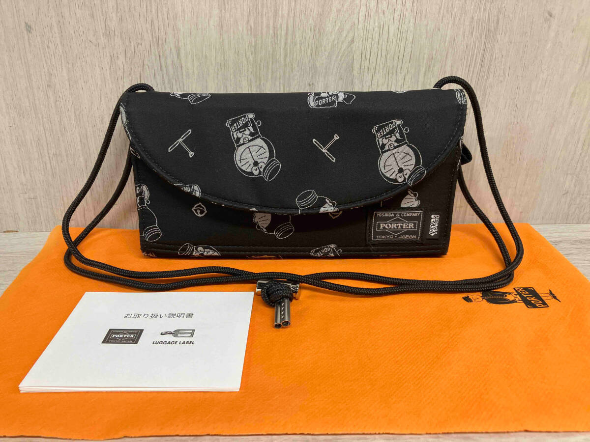 ドラえもん × PORTER LONG WALLET ポーター 長財布 ポリエステル ドラえもん × PORTER LONG WALLET ポーター 長財布 ポリエステル