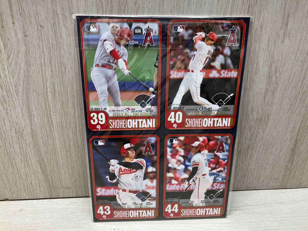 大谷翔平 HOME RUN KING 2023 AMERICAN LEAGUE Shohei OHTANI Premium frame stamp set/プレミアムフレームスタンプセット ANGELS_画像8