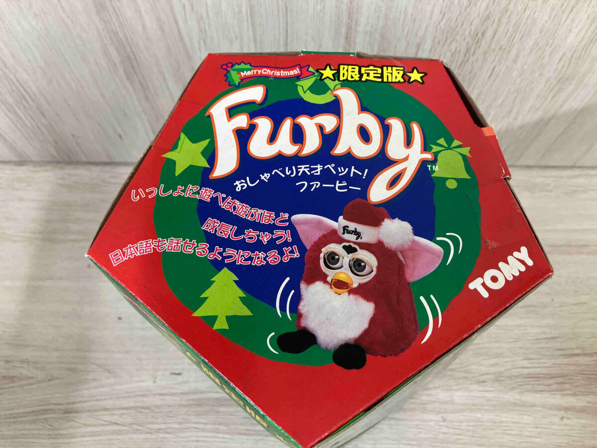 o.... heaven -years old pet! Furby Christmas limitation version red × white 