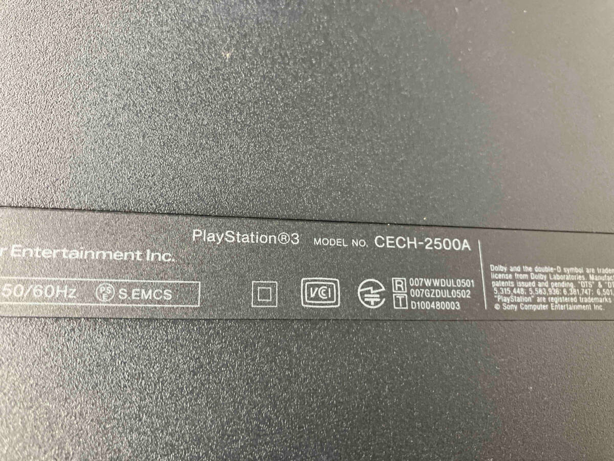 ジャンク PlayStation3:チャコール・ブラック(160GB)(CECH2500A)_画像7
