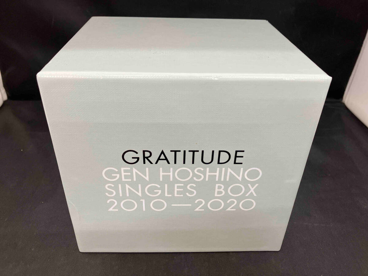 ジャンク 現状品 ディスク傷あり 星野源 CD Gen Hoshino Singles Box 'GRATITUDE'(12CD+10DVD+Blu-ray Disc)の画像1