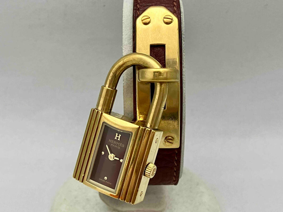 珍しい 23年12月OH済】 HERMES ケリー ウォッチ クォーツ A 1997年製 ケリー
