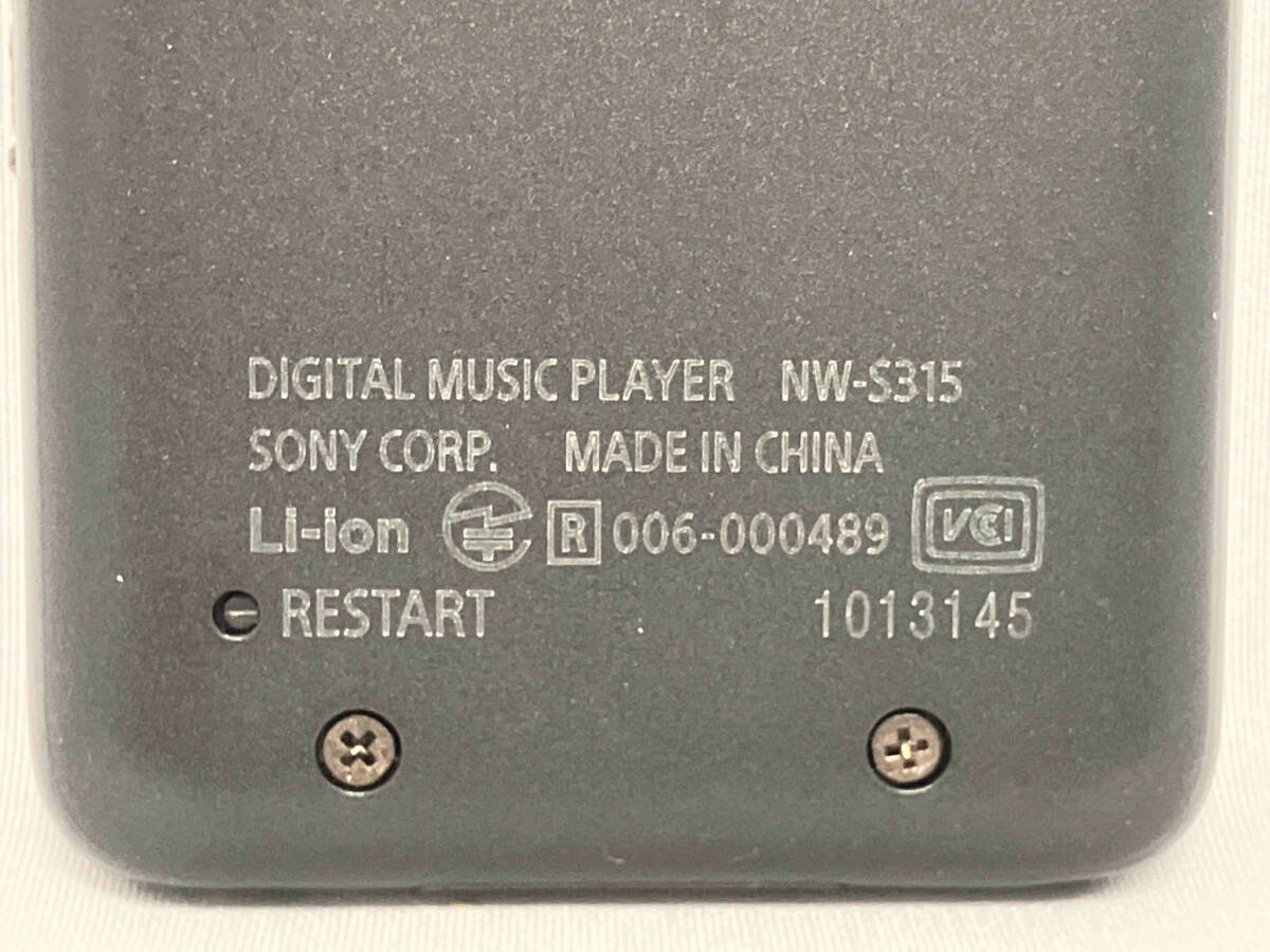 SONY ウォークマン NW-S315(16GB イヤホン付) (27-07-10)_画像4