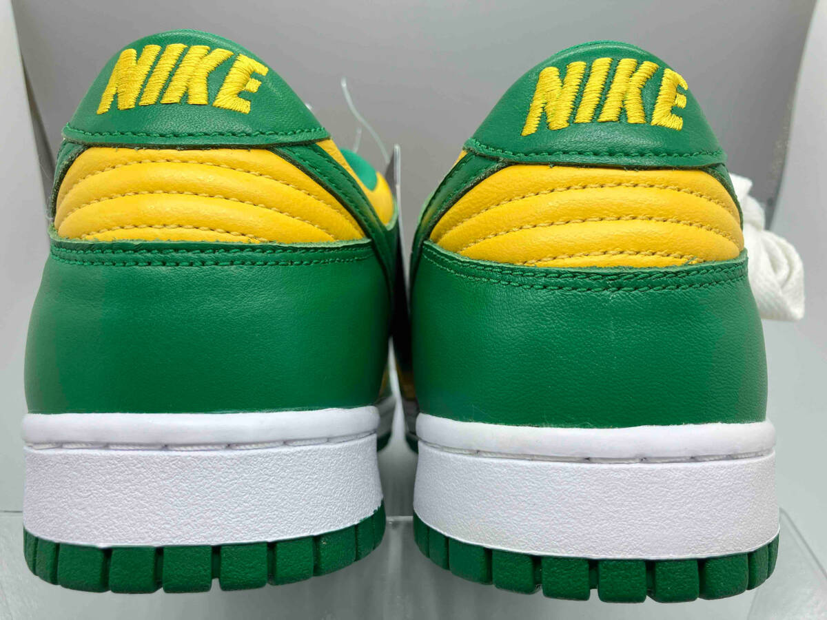 美品 NIKE DUNK LOW SP BRAZIL CU1727 700 ナイキ ダンク ロウ ブラジル US9.5 27.5cm UK8.5 EU43 パイングリーン_画像7