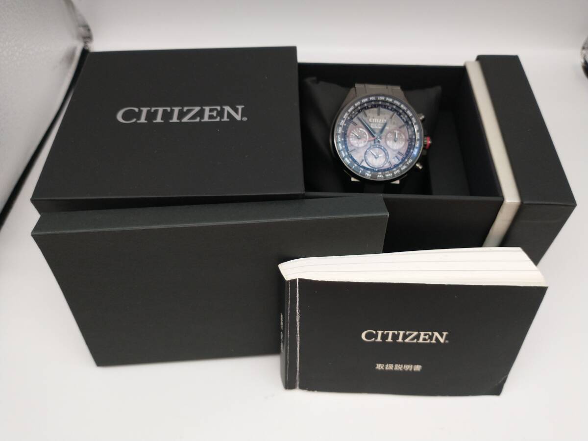 CITIZEN／ATTESA F950-T025536／9N103**** 腕時計 電波ソーラー CC4006-61E ダース・ベーダーモデル BOX付き【参考価格 297,000円】の画像8