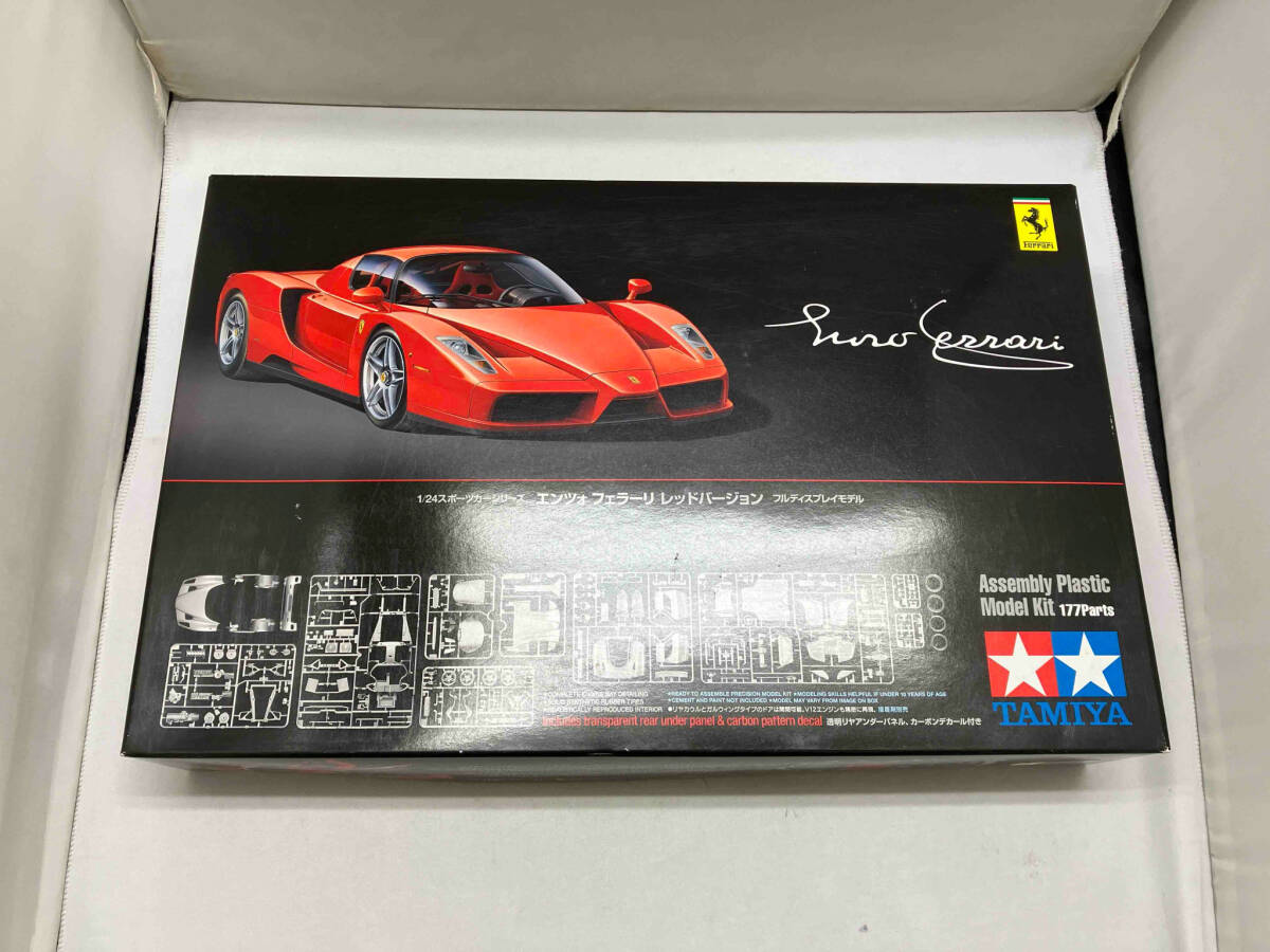 プラモデル タミヤ エンツォフェラーリ レッドバージョン 1/24 スポーツカーシリーズ No.302の画像1