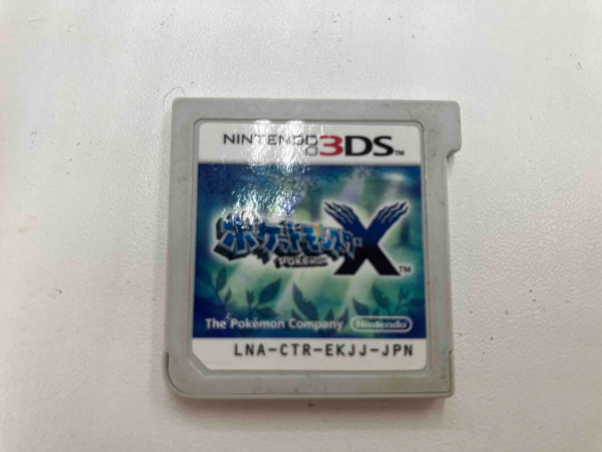 1 jpy start [* box none * soft only ] Nintendo 3DS Pocket Monster X