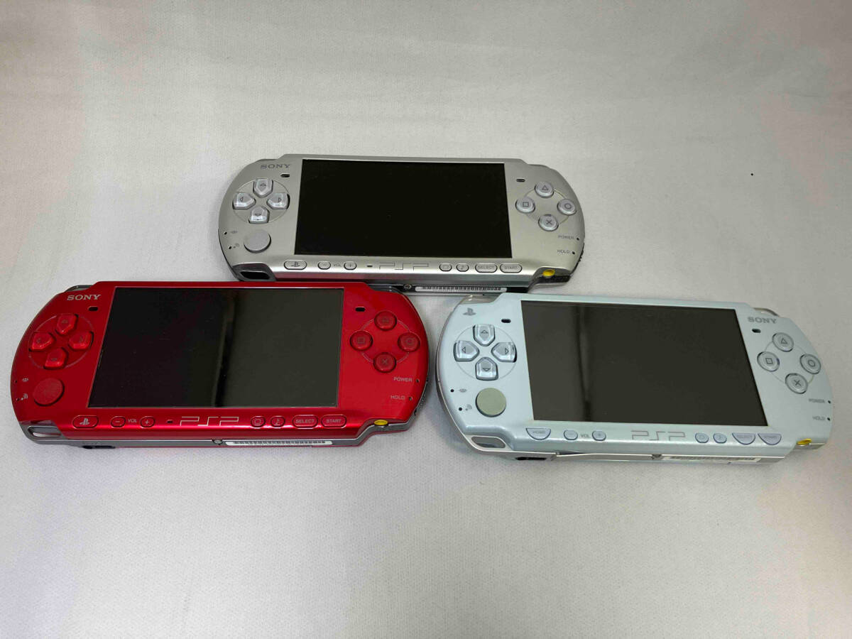 ジャンク PSP 本体のみ 3台セット PSP-2000 PSP-3000 中古_画像1