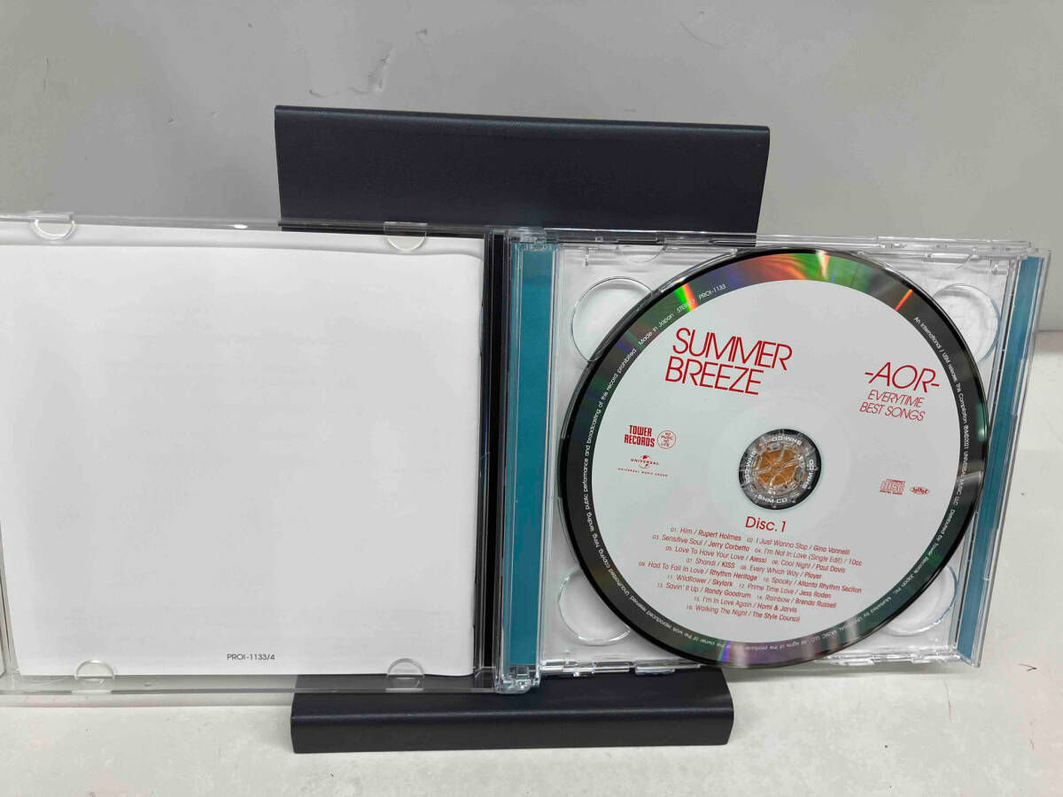 (オムニバス) CD SUMMER BREEZE -AOR- EVERYTIME BEST SONGS(タワーレコード限定)(2SHM-CD)の画像3