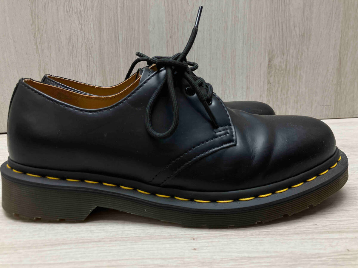 Dr.Martens / Dr. Martens 3 отверстие Gibson обувь 11838 soft гладкий кожа желтый стежок платформа подошва размер UK6