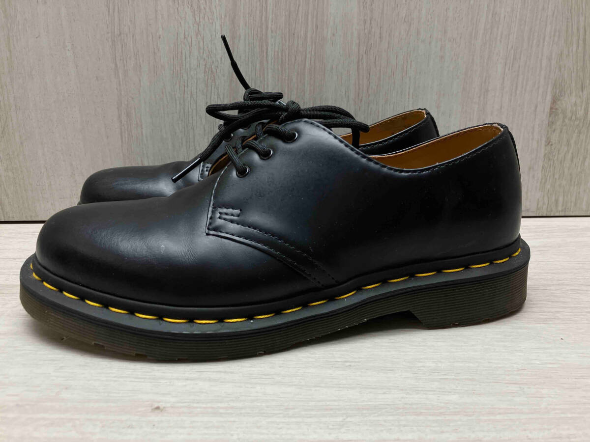 Dr.Martens / Dr. Martens 3 отверстие Gibson обувь 11838 soft гладкий кожа желтый стежок платформа подошва размер UK6