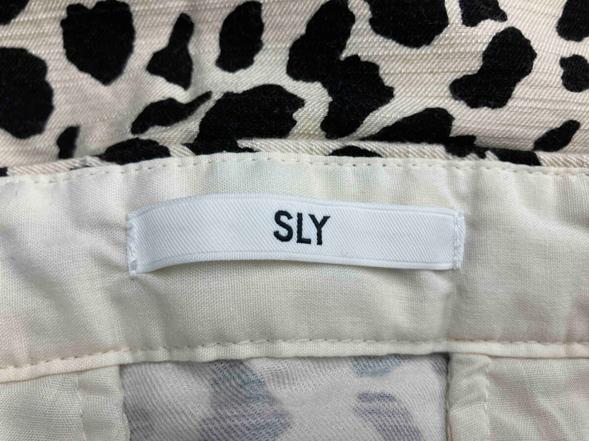 SLY／スカート／ブラック／ホワイト／牛柄／サイズ1_画像4