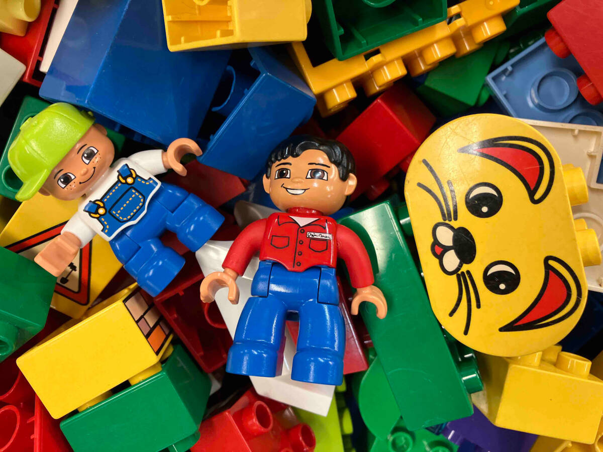 LEGO デュプロ 基本ブロック 特殊ブロック フィグ 動物 パーツ 車 基礎板 プリントパーツなど 大量 8kg以上 大量 まとめ売り_画像5