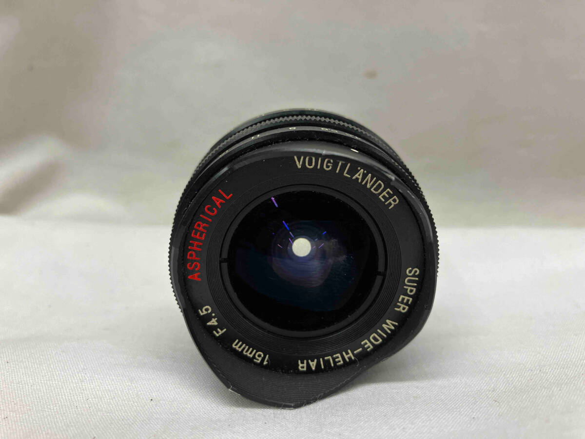 ジャンク 交換レンズ voigtlander SUPER WIDE-HELIAR 15mm F4.5 Asphericalの画像1