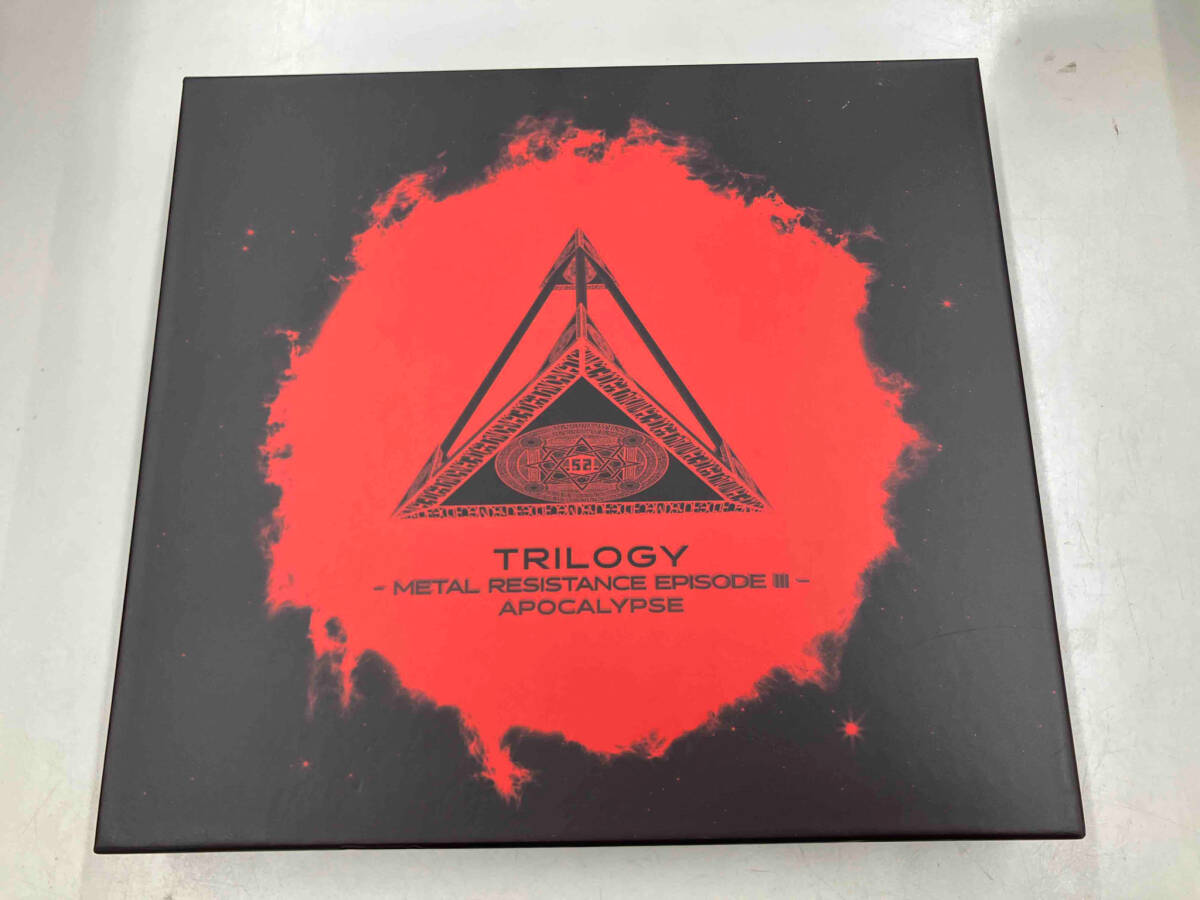 【バンダナ欠品】TRILOGY -METAL RESISTANCE EPISODE Ⅲ- APOCALYPSE(THE ONE限定版)(Blu-ray Disc)_画像1