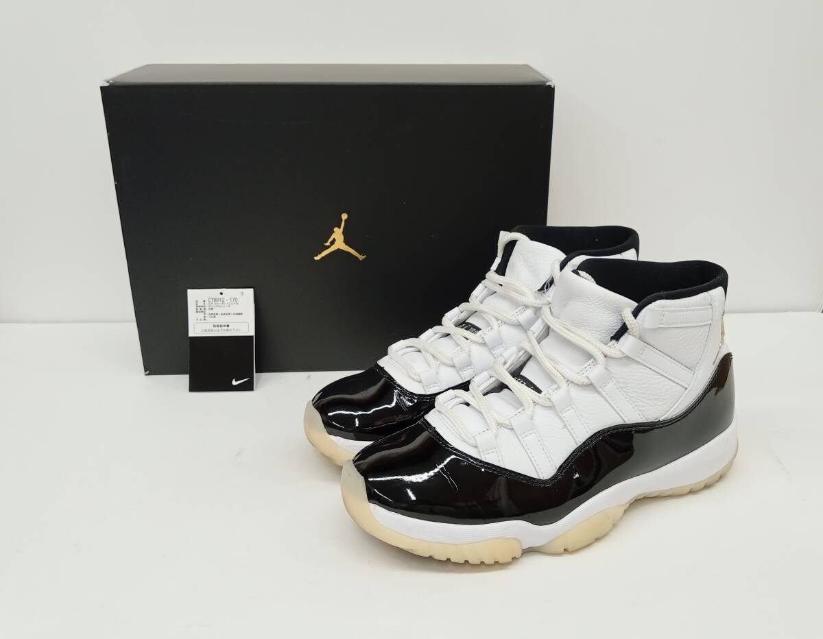 NIKE ナイキ Air Jordan11 Retro エアジョーダン11レトロ Gratitude グラティチュード CT8012-170 スニーカー 箱あり 27.5 ホワイト 通年_画像1