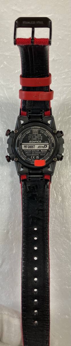 CASIO カシオ EDIFICE エディフィス ECB-2000 頭文字Dコラボモデル ソーラー 腕時計 時計 付属品 箱説明書有り_画像7