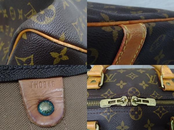 ルイヴィトン LOUIS VUITTON／モノグラム ／キーポル・バンドリエール50 ボストンバッグ パドロック・キー付 M41416の画像9