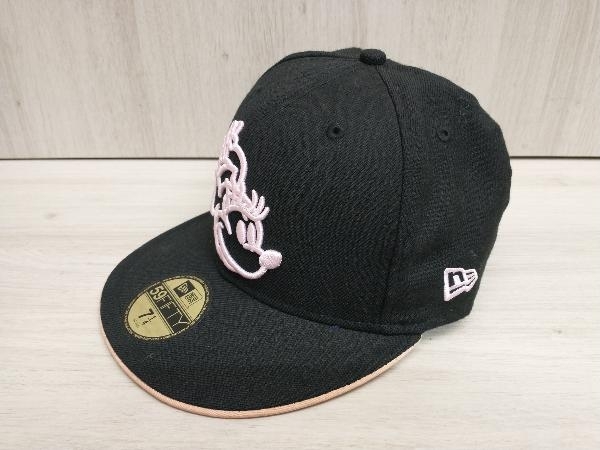 NEW ERA ニューエラ キャップ 野球帽 【Disney 】サイズ 7 1/4 (57.7cm) ブラック・ピンク_画像1
