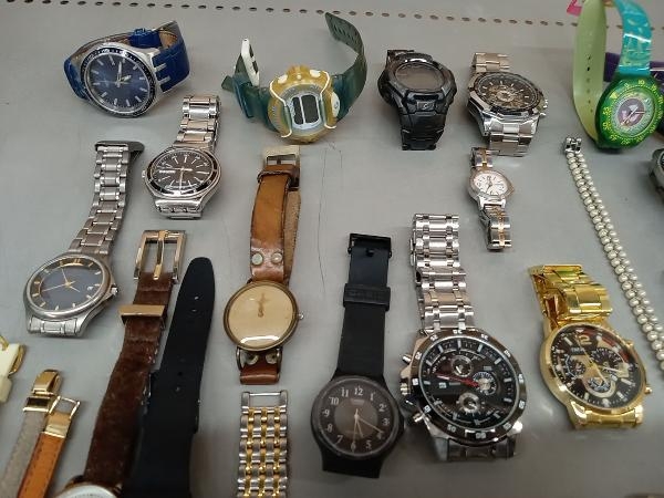 ジャンク ジャンク　腕時計　まとめ売り　50点　SEIKO ALBA CASIO SWATCH ATTESA CITIZEN等_画像5