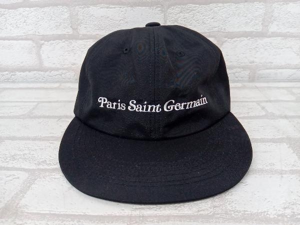 Verdy × Paris Saint German ヴェルディ パリサンジェルマン ブラック キャップ 帽子 ナイロンキャップ ロゴ メンズ サイズ調節可能