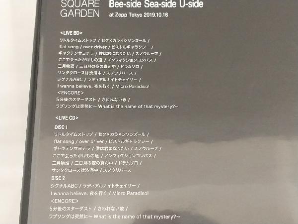 【UNISON SQUARE GARDEN】 Blu-ray; UNISON SQUARE GARDEN「Bee-side Sea-side U-side」at Zepp Tokyo 2019.10.16(Blu-ray Disc)_画像3