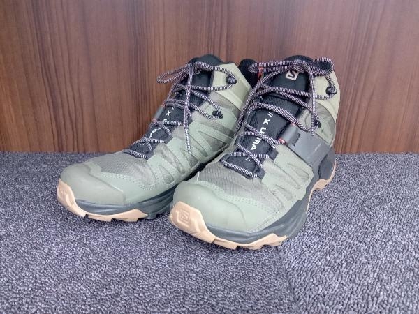 早割クーポン! ULTRA salomon/サロモン/X 4 417399/27.5cm/トレッキングブーツ/ゴアテックス GTX MID 27.0cm