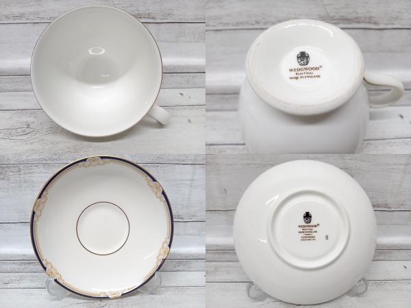 WEDGWOOD ウェッジウッド CAVENDISH キャベンディッシュ カップ＆ソーサー 6客 ソーサー：約14.6cm 状態込み 付属品は画像の物が全てです_画像4