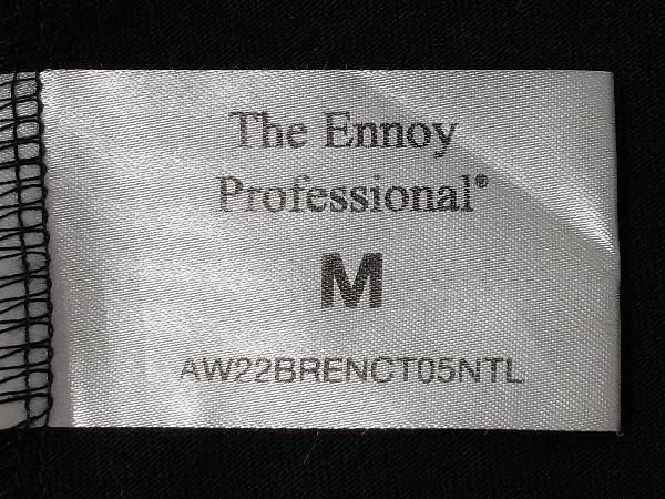 ENNOY エンノイ AW22BRENCT05NTL 長袖Tシャツ サイズM ブラック 状態考慮_画像7