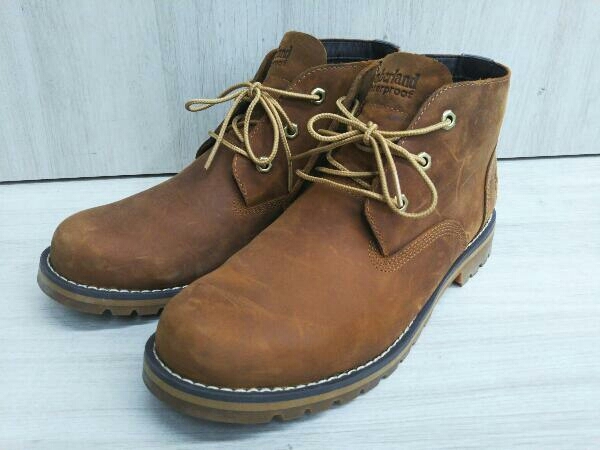 Timberland ティンバーランド LARCHMONT WATERPROOF CHUKKA チャッカブーツ A12ES A4049 ブラウン系 メンズ 27.5cm_画像1