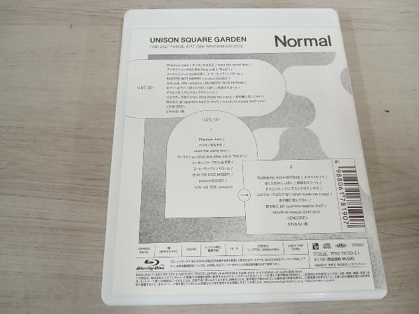 UNISON SQUARE GARDEN TOUR 2021 Normal at KT Zepp Yokohama 2021.03.02(Blu-ray Disc+2CD)_画像2